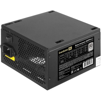 Блок питания 450W EXEGATE 80 PLUS® 450PPH-LT EX292150RUS-S