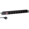 Блок розеток EXEGATE SERVERPRO PDU-19H804 AL-8S-EU2,5CU-SW EX280843RUS EX290280RUS