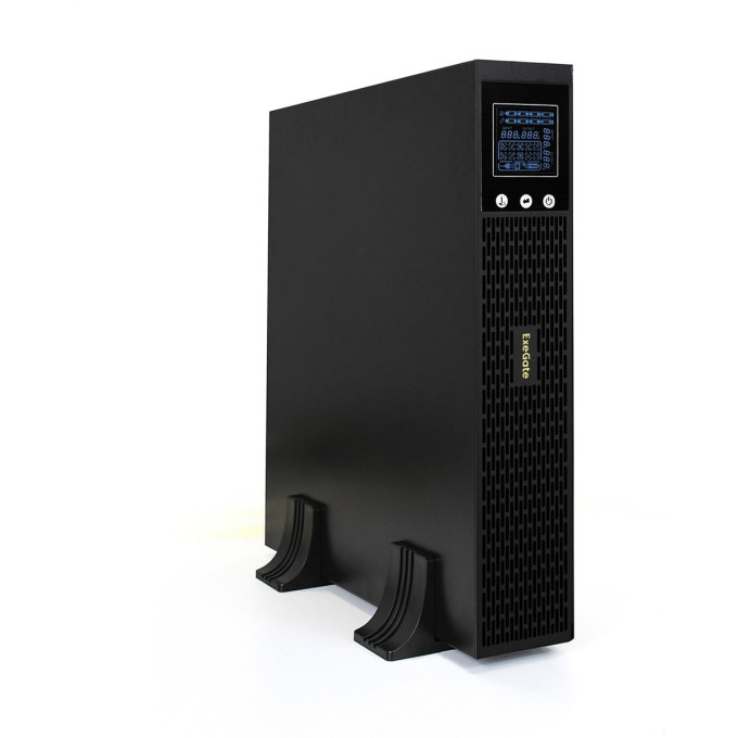ИБП EXEGATE PURE SINE WAVE SINEPOWER UHB-2000.LCD.AVR.1SH.4C13.RJ.USB.2U, металлический корпус