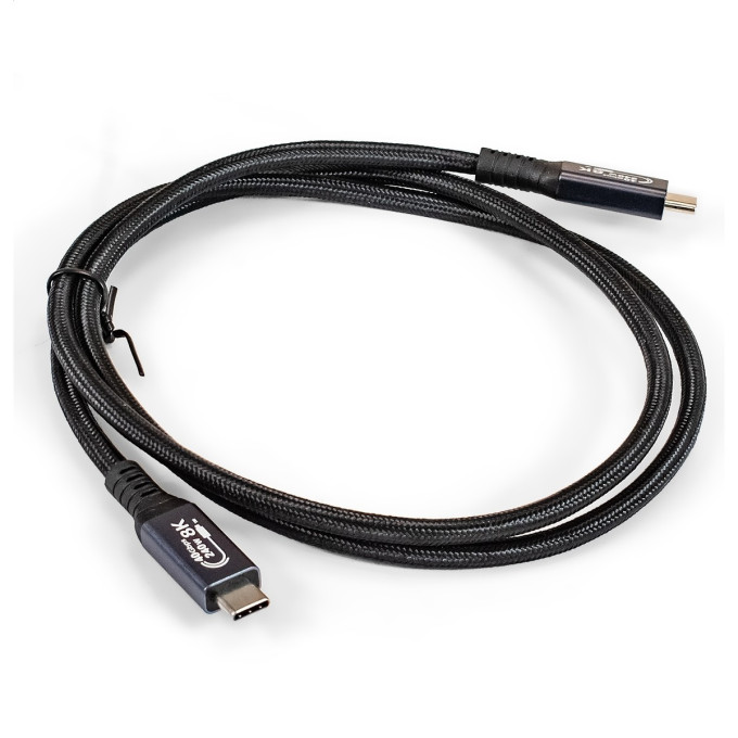 Кабель для зарядки EXEGATE TYPE-C - TYPE-C EX-CCP-USB4-CMCM-QC-1,0 EX298076RUS