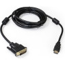 Кабель HDMI-DVI-D EXEGATE EX-CC-HDMIM-DVI2M-5,0 EX294674RUS