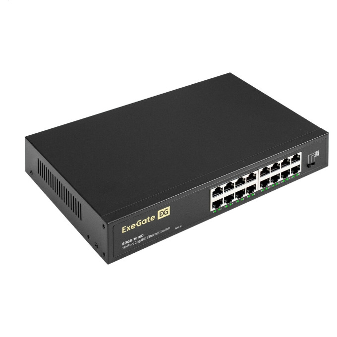 Коммутатор неуправляемый EXEGATE EDGS-1016D EX298695RUS