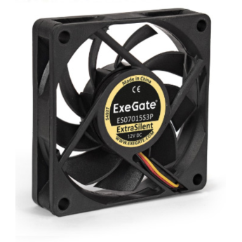 Вентилятор 12В DC EXEGATE EX07015S2P 70x70x15 мм