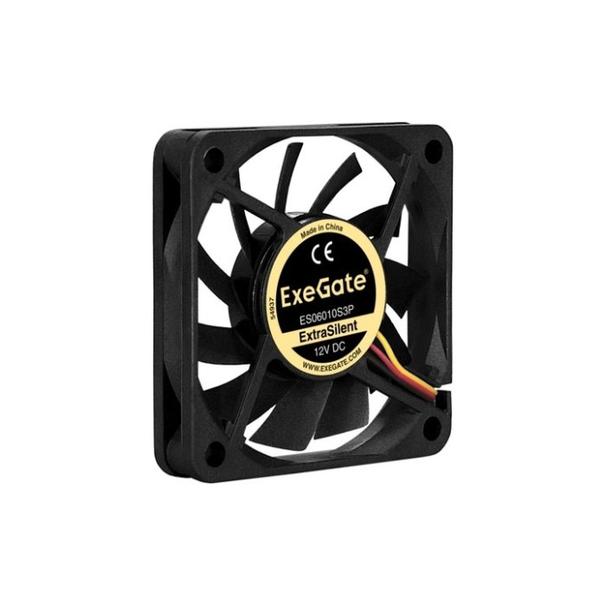 Вентилятор EXEGATE EXTRASILENT ES06010S3P EX283368RUS